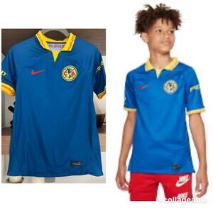Nike Club America Away Jersey in Blue/Yellow